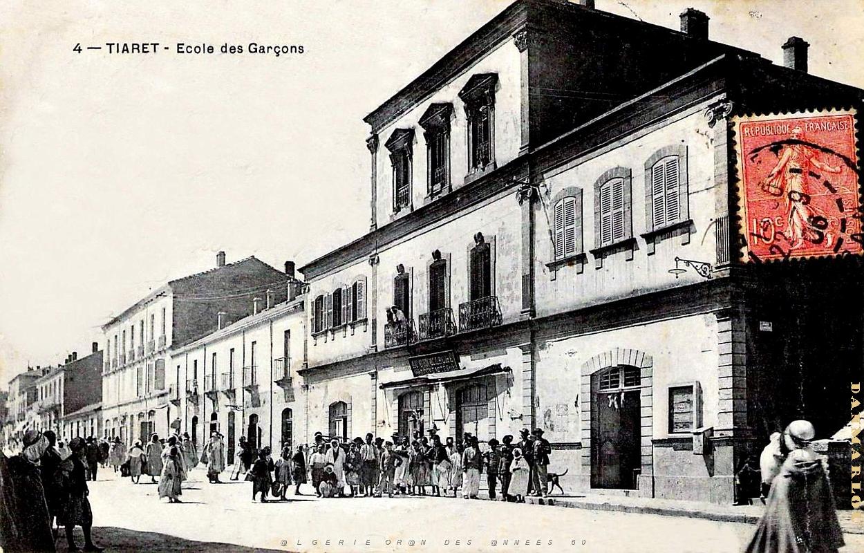 3000- Tiaret - ecole de Garcons - 1906.jpg